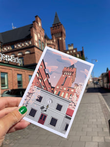 Kort. Jönköping. Tändsticksmuseet & Gamla brandstationen