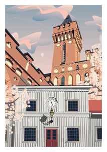 Kort. Jönköping. Tändsticksmuseet & Gamla brandstationen
