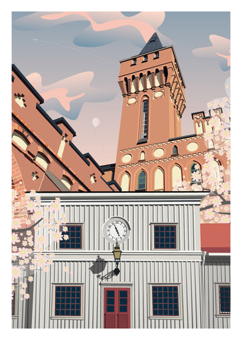 Kort. Jönköping. Tändsticksmuseet & Gamla brandstationen